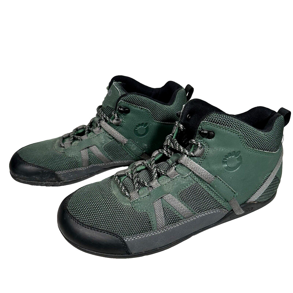 Xero Shoes Daylite Hiker EV Mens 13 Green Hiking Shoe Boot Barefoot